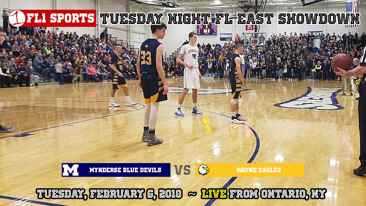 WEBCAST REPLAY: First place in the East on the line as #2 Mynderse visits #1 Wayne on FL1 Sports WEBCAST REPLAY: First place in the East on the line as #2 Mynderse visits #1 Wayne on FL1 Sports