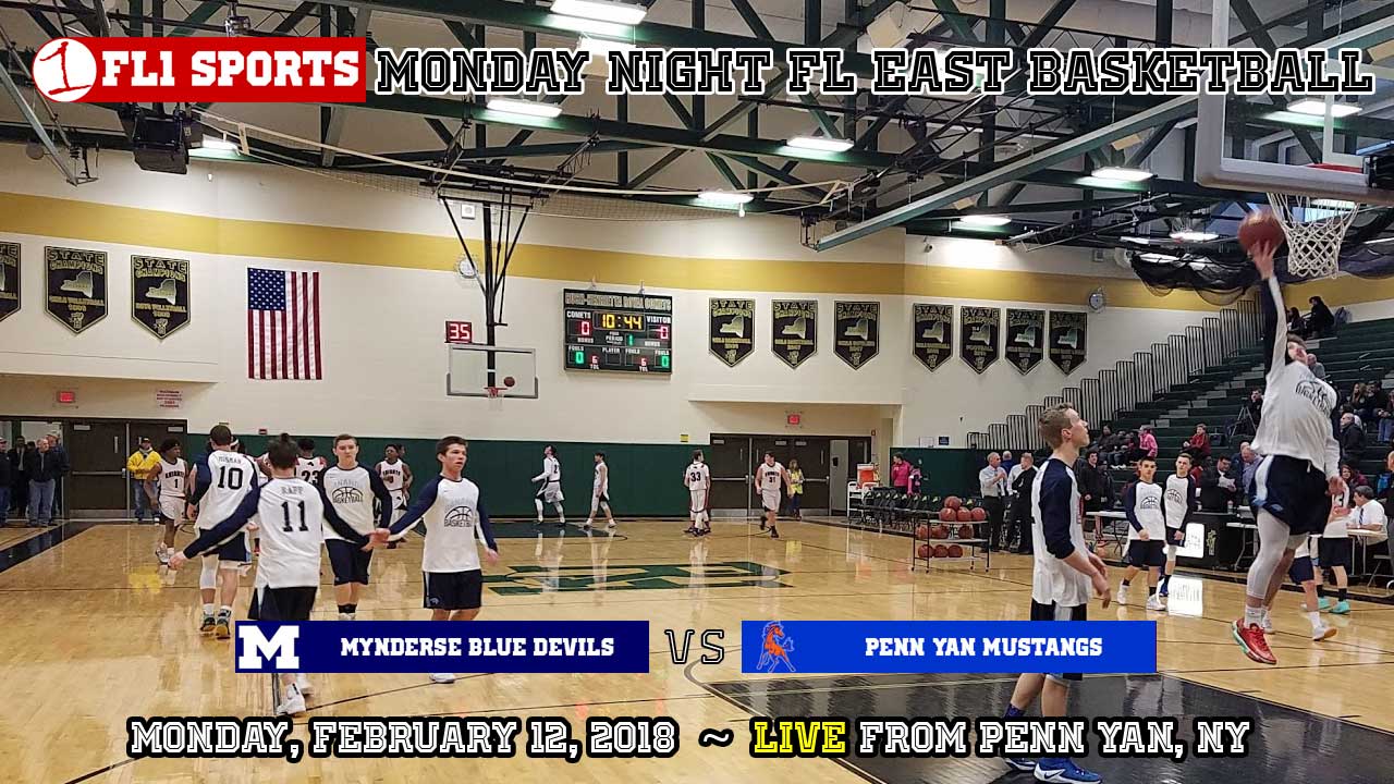 WEBCAST REPLAY: #5 Penn Yan takes on #2 Mynderse on Senior Night in Seneca Falls on FL1 Sports