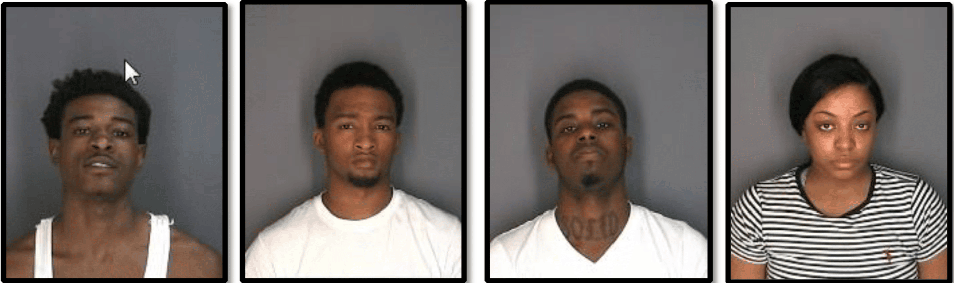 Police: Four busted in Geneva with crack cocaine, Fentanyl and stolen gun