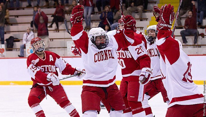 Cornell hockey earns top seed in NCAA Regional; opens vs. BU