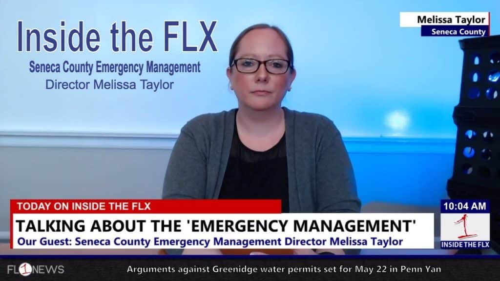 INSIDE THE FLX: Melissa Taylor of Seneca Co. Emergency Management talks ‘disaster prep’ (podcast)