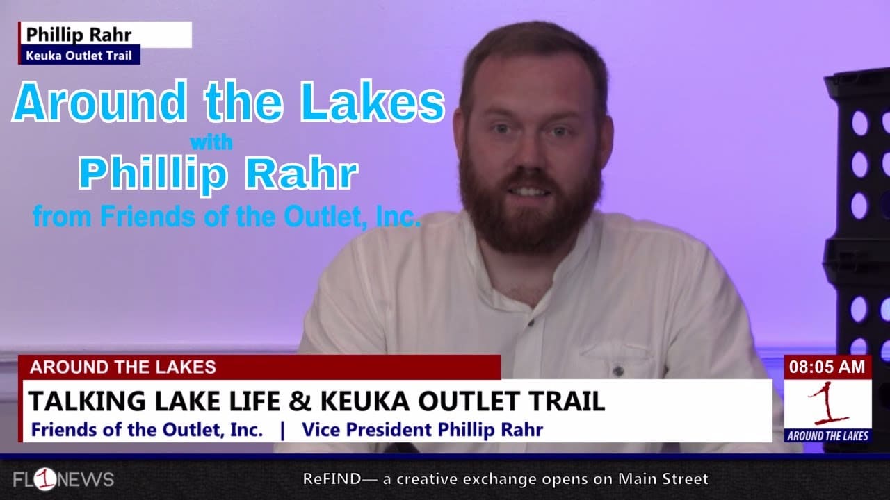 AROUND THE LAKES: Exploring the Keuka Outlet Trail with Friends of the Trail, Inc.