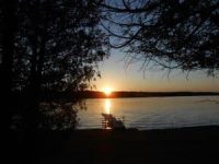 Sunset on Cazenovia Lake in Madison County (photo)