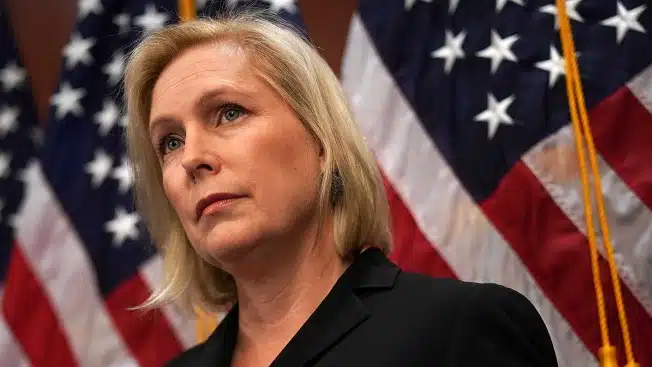 Gillibrand blasts Trump for slashing food bank funding amid rising grocery costs Gillibrand blasts Trump for slashing food bank funding amid rising grocery costs
