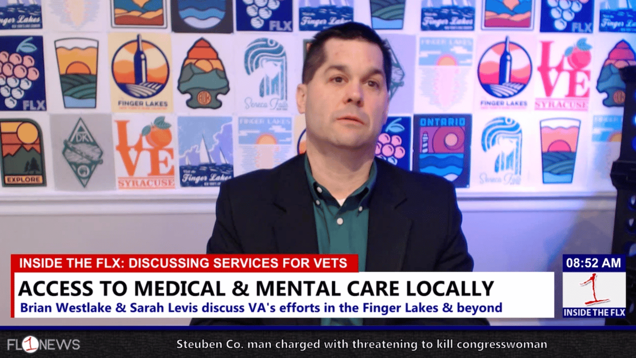 INSIDE THE FLX: Discussing access to medical and mental health care for vets in the Finger Lakes INSIDE THE FLX: Discussing access to medical and mental health care for vets in the Finger Lakes