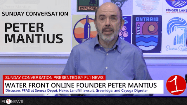 SUNDAY CONVERSATION: Peter Mantius discusses groundwater testing, Hakes Landfill, Greenidge, and Cayuga Regional Digester