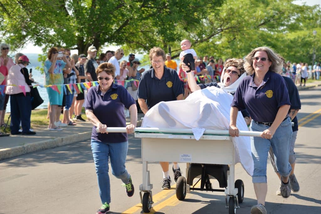 Bed race in Canandaigua raises tens of thousands for charity
