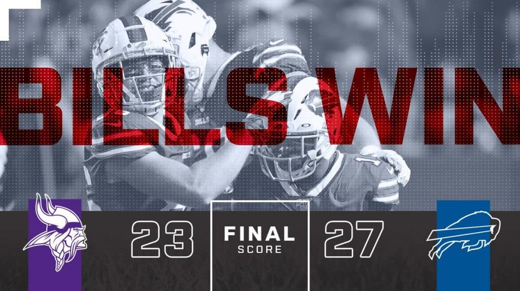 Bills cap undefeated preseason with win over Vikings