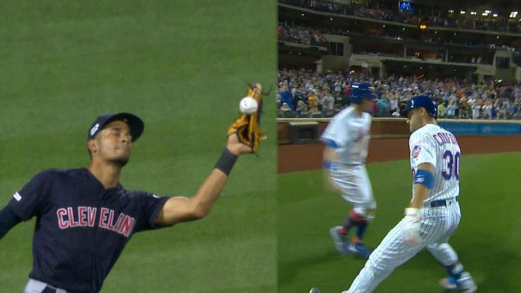 Mets use big 7th inning to bury Tribe