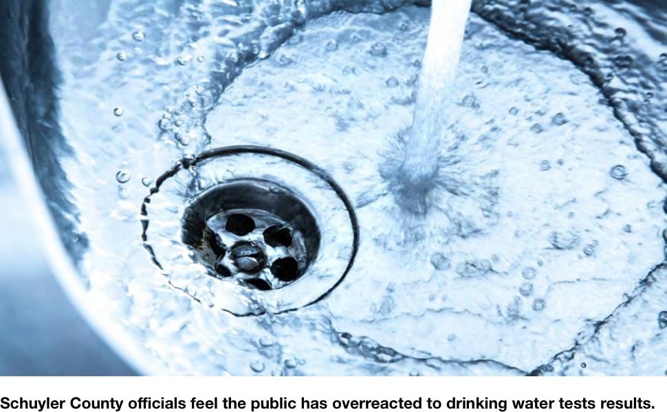 Officials claim fears of water contamination likely overblown in Schuyler County Officials claim fears of water contamination likely overblown in Schuyler County