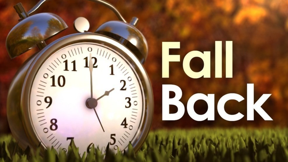 Time to fall back Daylight Saving Time concludes