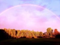 Rainbow in the sky (photo)
