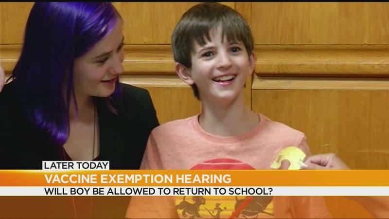 Vaccine exemption case involving Yates family goes to hearing