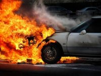 Car bursts into flames along Main St. in Shortsville