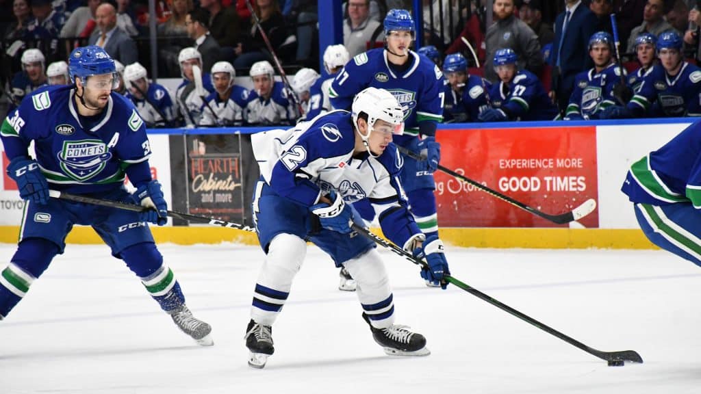 Crunch surpassed by Comets, 5-2