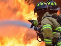Firefighters battle early-morning Fleming blaze on Dublin Road