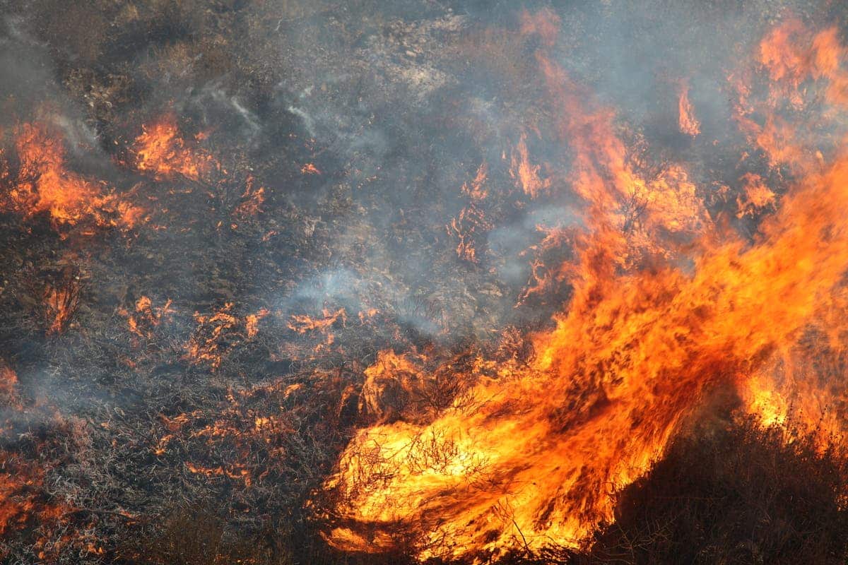 Firefighters called to brush fire near State Route 332 in Ontario County