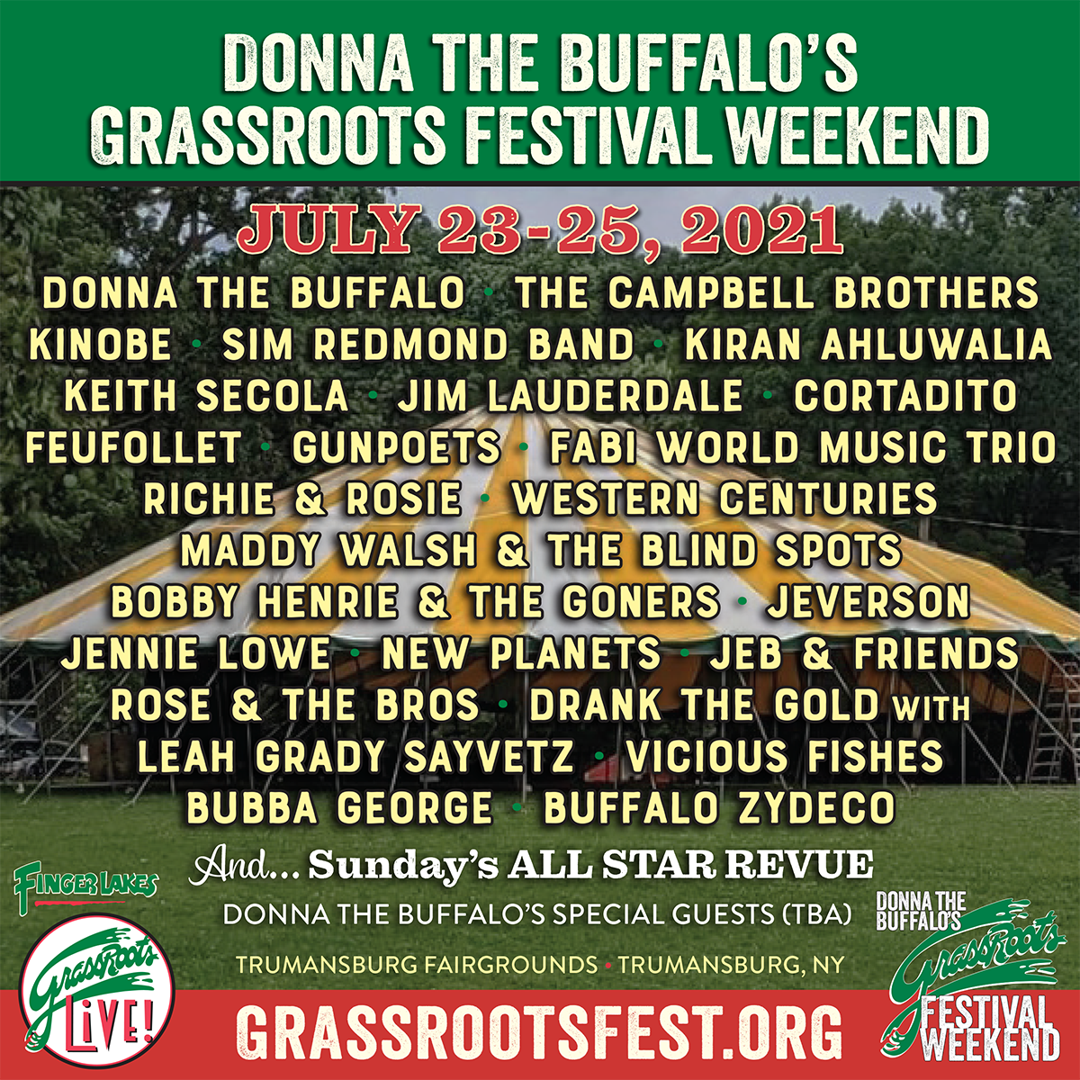 Grassroots Live changed from PODS to general admission after weather ...