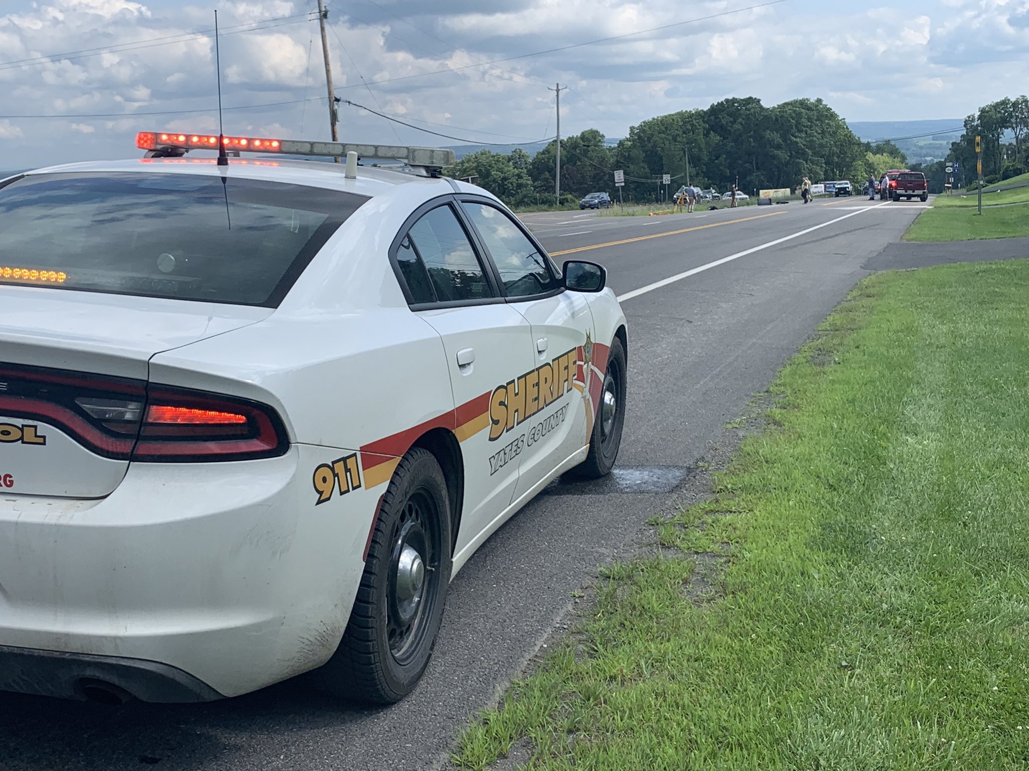 Horse fatally injured in Yates County vehicle-buggy collision