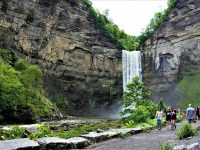 GOOD SPOTS: Taughannock Falls State Park; easy hike with a beautiful view
