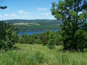 Guided hike at Bare Hill with FLCC professor Maura Sullivan August 14