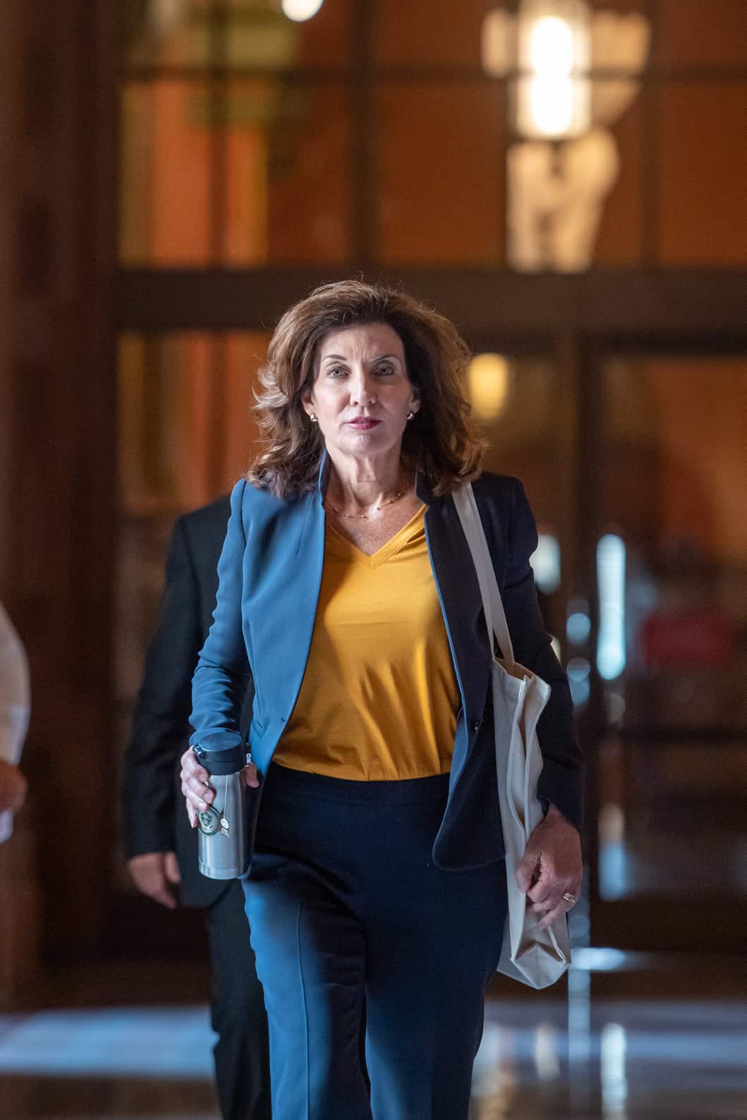 Governor Kathy Hochul said relationship with Attorney General Letitia James will stay cordial despite political race Governor Kathy Hochul said relationship with Attorney General Letitia James will stay cordial despite political race