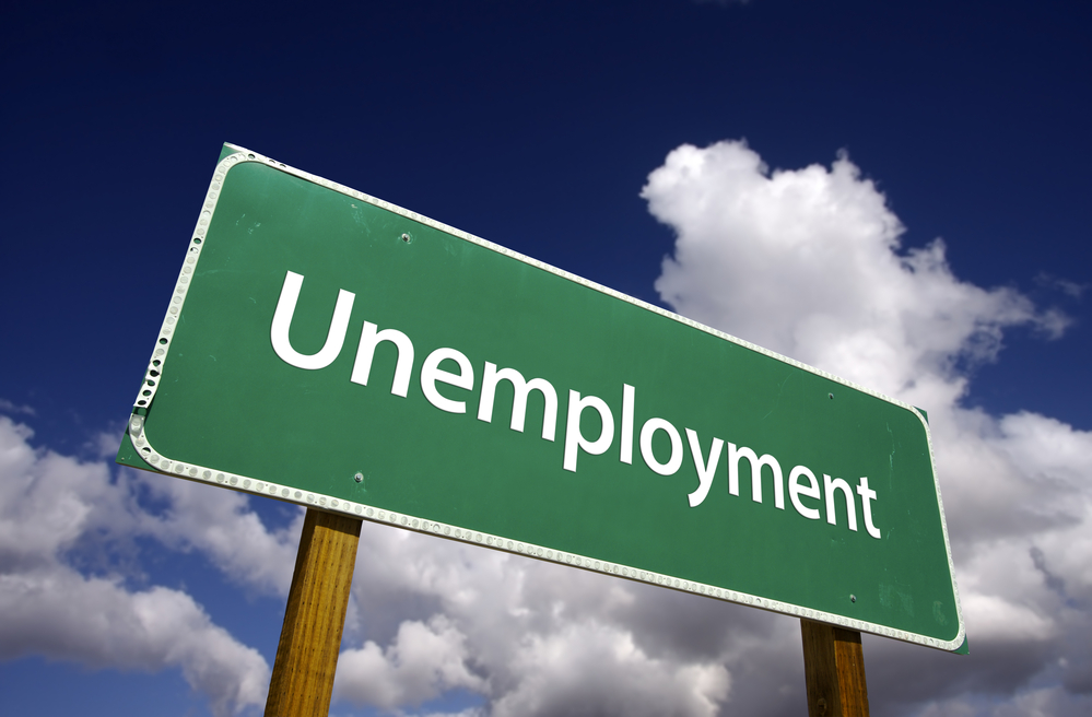 unemployment sign representing unemployment benefits that will need to be taxed by the IRS