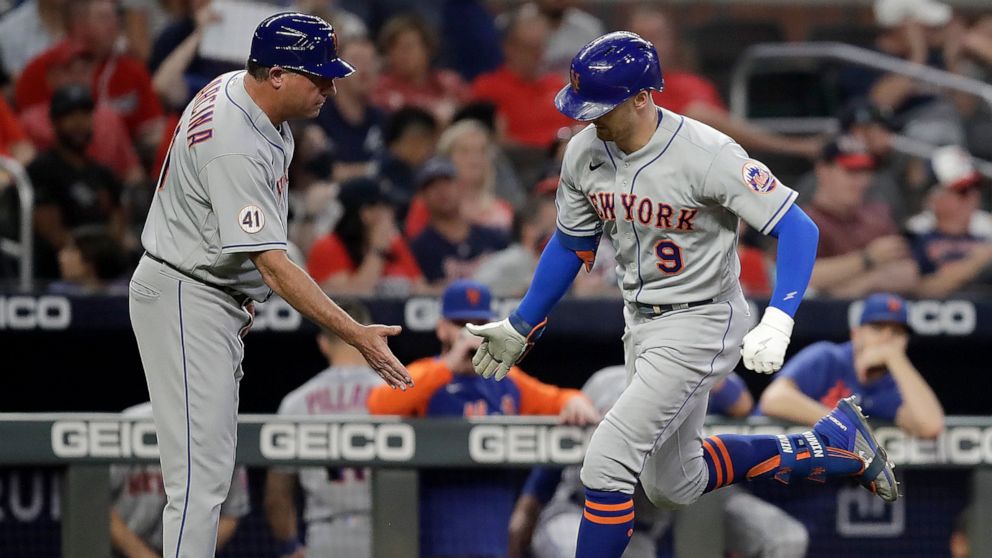 Brandon Nimmo homers twice as Mets beat Braves, 4-3