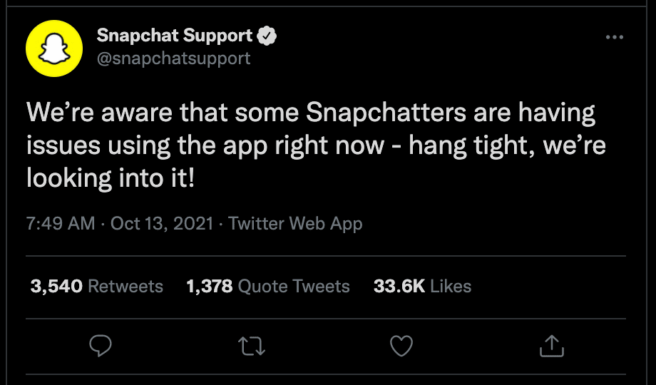 Why is Snapchat down? Company says users locked out, unable to login due to outage Why is Snapchat down? Company says users locked out, unable to login due to outage