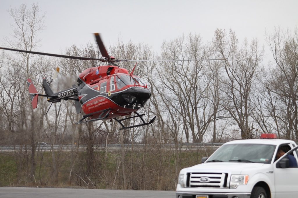 Driver airlifted to hospital after violent crash in Sodus