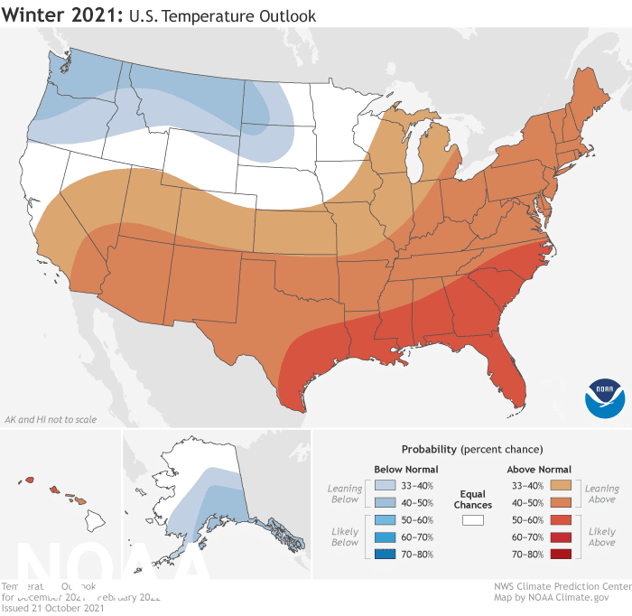 NOAA says warmer, wetter winter ahead: Predicts opposite of Farmer’s Almanac NOAA says warmer, wetter winter ahead: Predicts opposite of Farmer’s Almanac