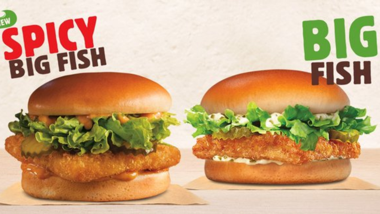 Burger King's big fish sandwich