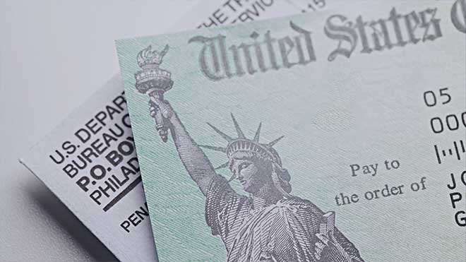 stimulus checks sent to Americans ahead of tax season