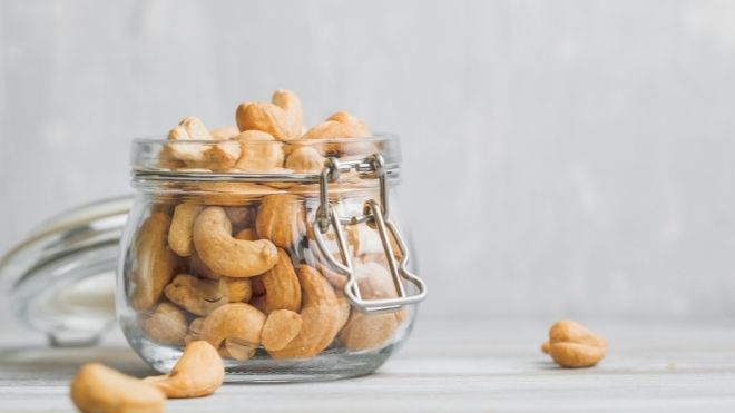 Cashews- they could help bring nutrients to your body if you are recovering from COVID-19
