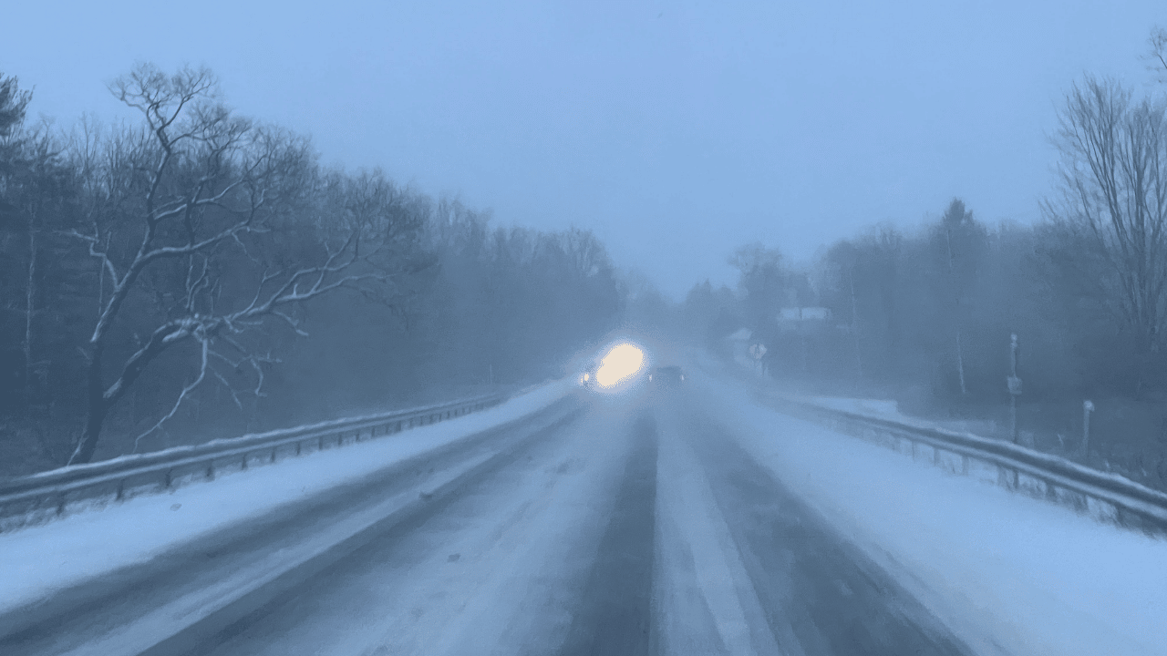 SAFETY MOMENT: Adjust to changing weather conditions SAFETY MOMENT: Adjust to changing weather conditions