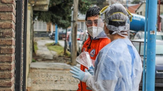 health officials discuss the COVID-19 pandemic