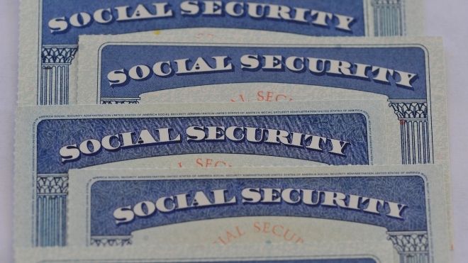 social security cards used for benefits like SSI