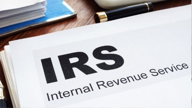 IRS papers regarding interest paid on a late tax refund
