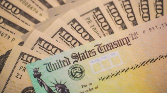 United States Treasury Stimulus Check