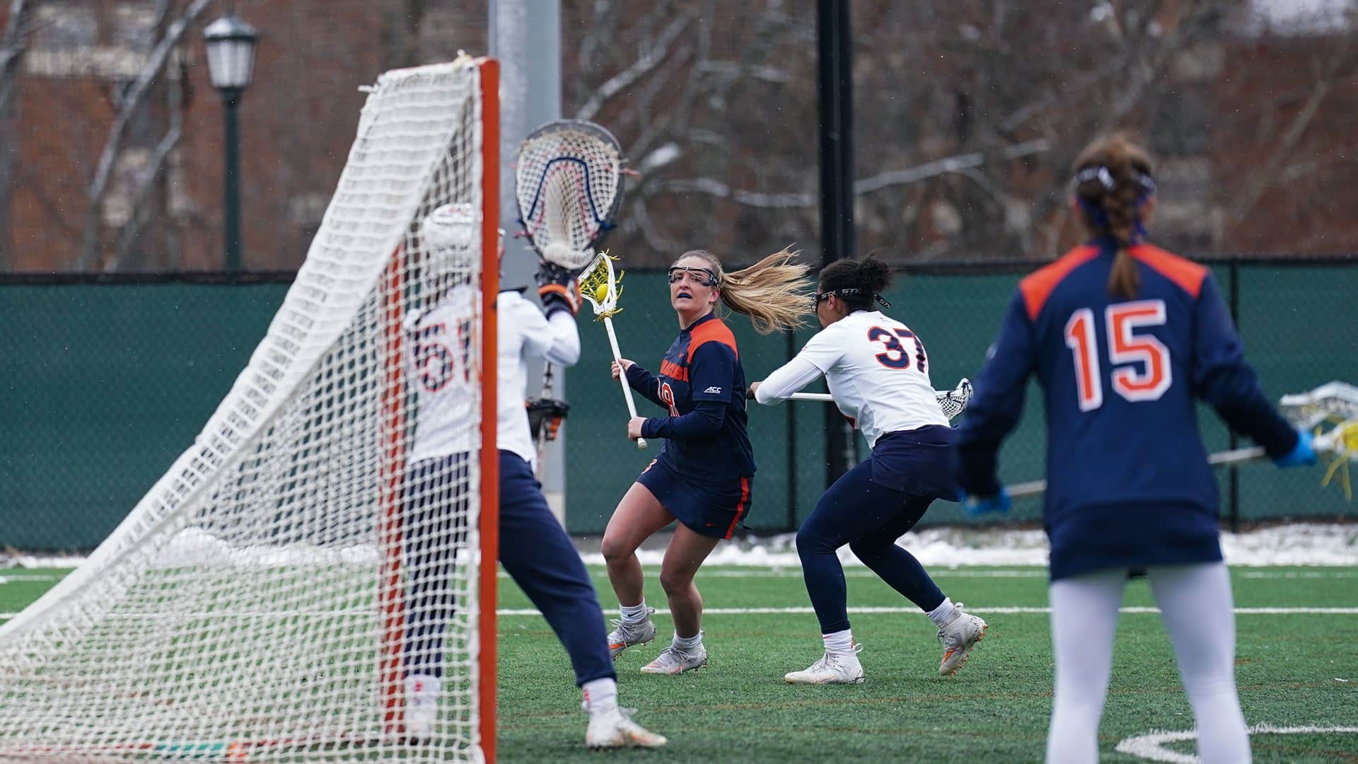 Syracuse women’s lacrosse defeats Virginia, 17-11 (full coverage) Syracuse women’s lacrosse defeats Virginia, 17-11 (full coverage)