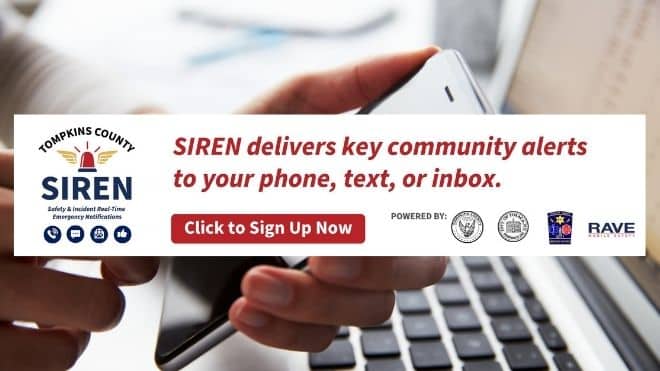 Tompkins County launches new emergency notification system