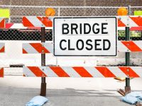 Bridge closed: Old State Ro