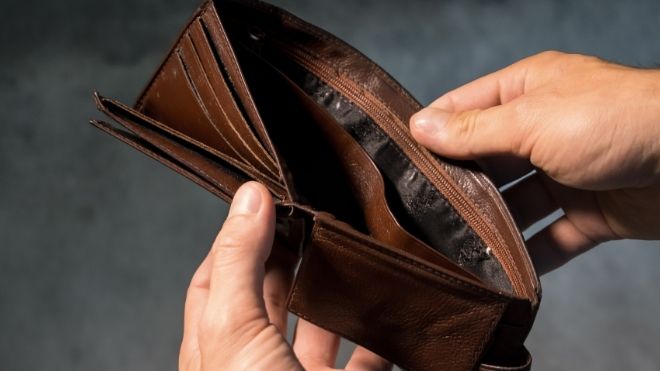 empty wallet 