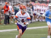 Hobart lacrosse moves closer to NEC tournament berth with 22-19 win over LIU