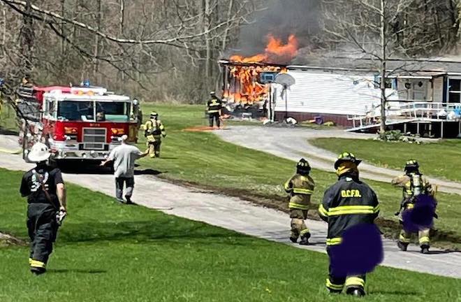 Deputies: Home a total loss after structure fire in Waterloo Deputies: Home a total loss after structure fire in Waterloo