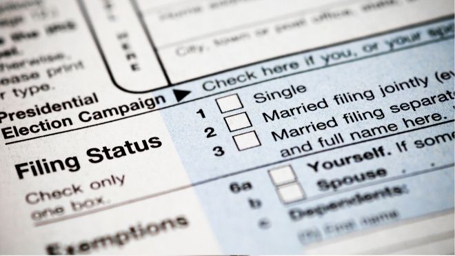 tax return form for state income taxes in places like south carolina