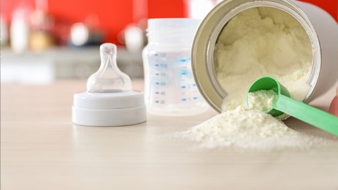 baby formula, much of which is facing a shortage in the U.S.
