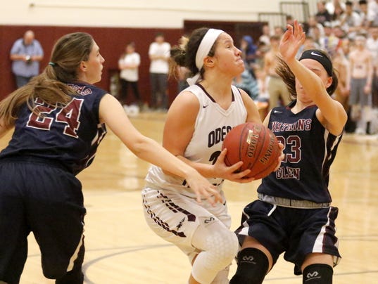 Class C showdown: Odessa-Montour girls rally past rival Watkins Glen