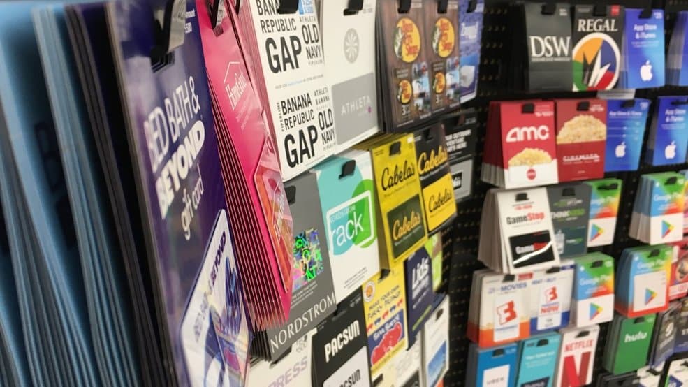 New York recovers $27 million in unused gift cards