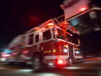 Italy home damaged after fire starts near wood stove